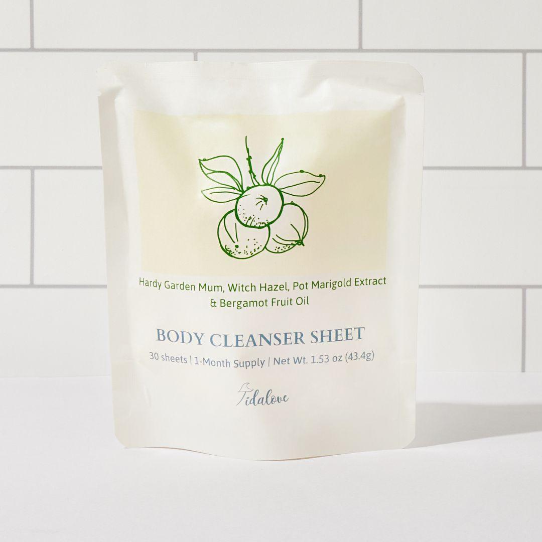 Botanical Body Wash Sheets Tidalove