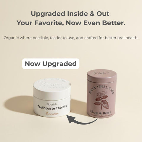 Fluoride Cinnamon Toothpaste Tablets — 1 Month