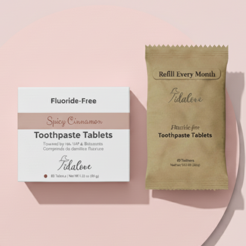 Cinnamon Fluoride-Free Toothpaste Tablet