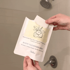 Tidalove body wash sheets pre portioned