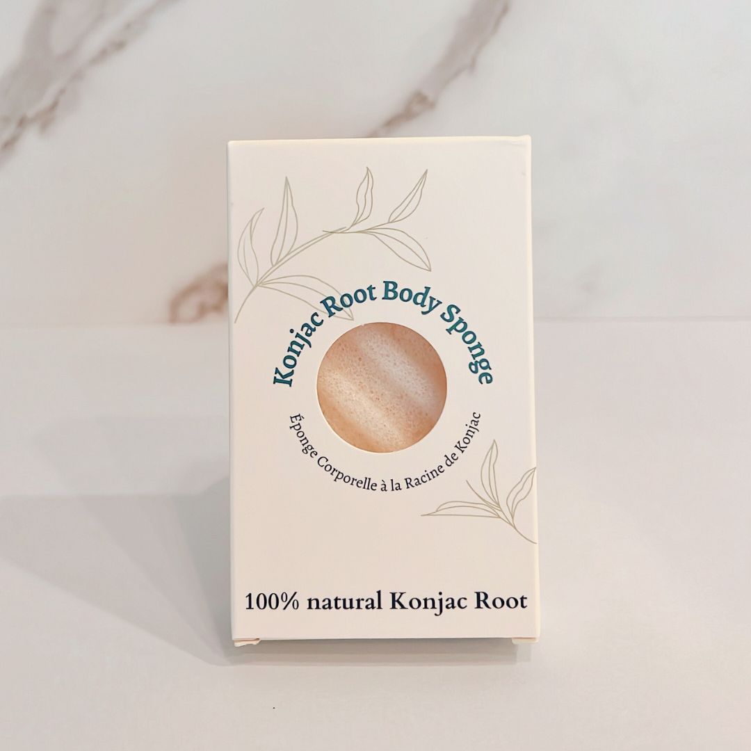 Tidalove compostable konjac sponge with box