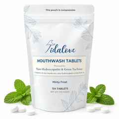 Fluoride-Free Mouthwash Tablets Refill with 5% nHAp – 124 Tablets