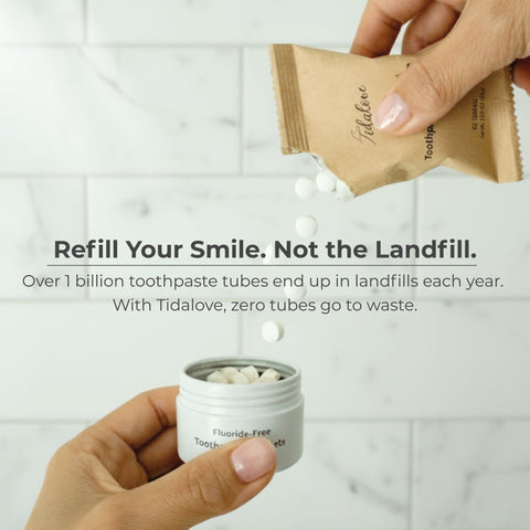 Fluoride Yuzu Mint Toothpaste Tablets — 4 Months