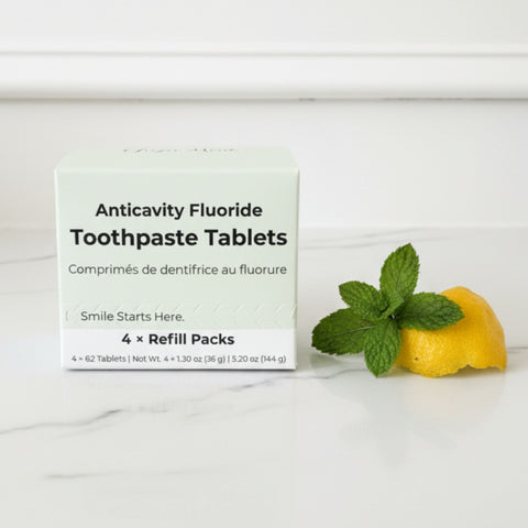 Fluoride Yuzu Mint Toothpaste Tablets — 4 Months