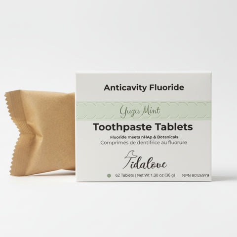 Fluoride Yuzu Mint Toothpaste Tablets — 1 Month