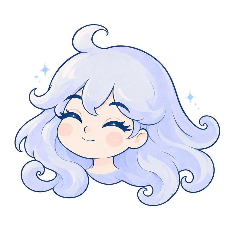 Tidalove original mermaid mascot — mouthwash smile step